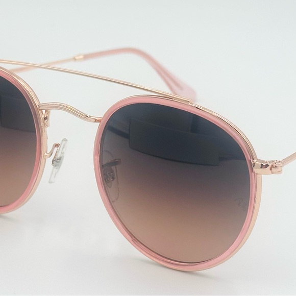 Ray-Ban Pink Round Sunglasses - Picture 4 of 11